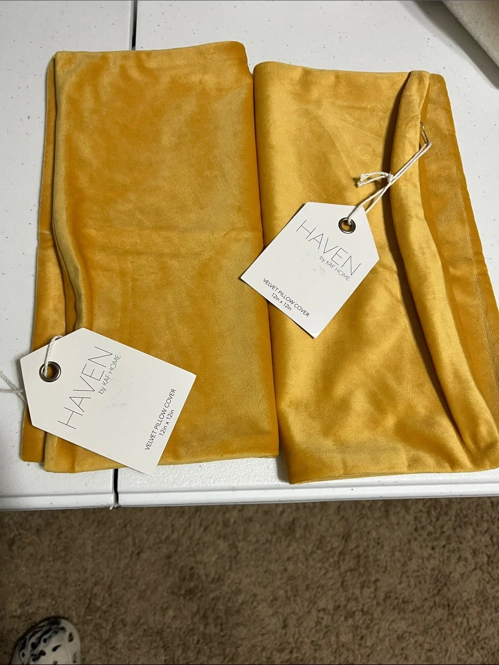 Kaf Home soft velvet